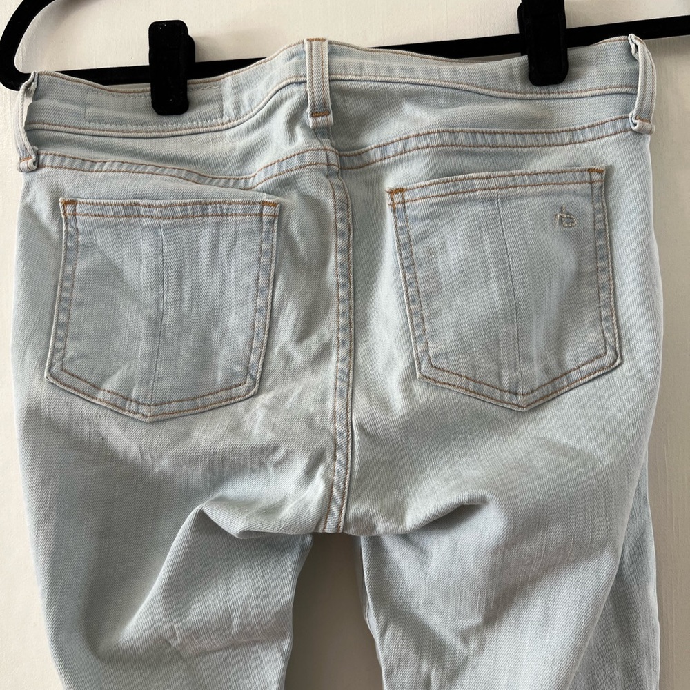 Bleach-look Rag and Bone Jeans - Picture 3 of 7
